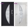 vidaXL Front Door Anthracite 108x200 cm