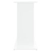 vidaXL Aquarium Stand White 81x36x73 cm Engineered Wood