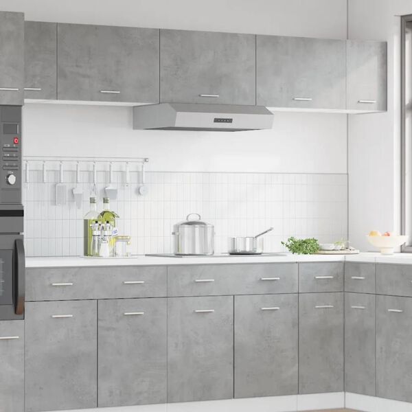 vidaXL Hanging Cabinet Lyon Concrete Grey 60x31x40 cm Engineered Wood