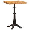 vidaXL Bistro Table Brown 50 x 50 x 76 cm Solid Mango Wood