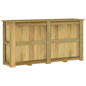 vidaXL Raised Bed 196x50x100 cm Impregnated Pinewood