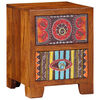 vidaXL Bedside Cabinet 2 pcs 35x35x45 cm Solid Wood Acacia
