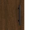 vidaXL Highboard Brown Oak 34.5x34x180 cm Engineered Wood