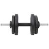 vidaXL Barbell and Dumbbell with Plates 60 kg