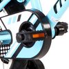 vidaXL Kids Bike 12 inch Black and Blue