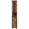 vidaXL Bathroom Cabinet Set TULUM Old Wood 37 x 31.5 x 203 cm