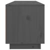 vidaXL TV Cabinet Grey 100x34x40 cm Solid Wood Pine