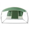 vidaXL Camping Tent Tunnel 5-Person Green Waterproof