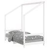 vidaXL Kids Bed Frame White 80x160 cm Solid Wood Pine