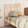vidaXL Bed Headboard 106x4x100 cm Solid Wood Pine