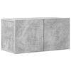vidaXL 4 Piece TV Cabinet Set Concrete Grey Engineered Wood