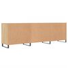 vidaXL TV Cabinet Sonoma Oak 150x30x50 cm Engineered Wood