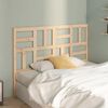 vidaXL Bed Headboard 141x4x104 cm Solid Wood Pine