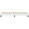 vidaXL Bed Frame without Mattress White 90x190 cm Single Single Faux Leather