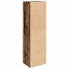vidaXL Bookcase Old Wood 31x24x102 cm Engineered Wood