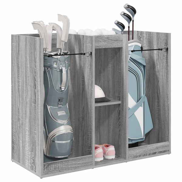 vidaXL Golf Cabinet Plain Grey Sonoma 102 x 45 x 85.5 cm