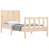 vidaXL Bed Frame without Mattress 100x200 cm Solid Wood Pine