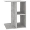 vidaXL Side Table Concrete Grey 60x40x45 cm Engineered Wood