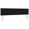 vidaXL Headboard with Headboard Blue 200 cm Faux Leather
