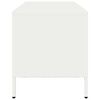vidaXL TV Cabinet White 101.5x39x43.5 cm Cold-rolled Steel