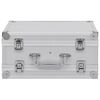 vidaXL Gun Case Aluminium ABS Silver