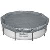 Bestway Pool Cover &Oslash;3.05 m Round Polyester Grey