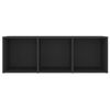 vidaXL TV Cabinets 4 pcs Grey 107x35x37 cm Engineered Wood