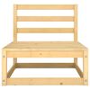 vidaXL 3 Piece Garden Lounge Set Solid Pinewood