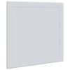 vidaXL Access Panels 2 pcs White 20 x 20 cm ABS Plastic