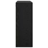 vidaXL Wall Mounted Cabinet Black oak 69.5 x 34 x 90 cm