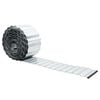 vidaxl Lawn Edge Silver 1000 x 20 x 0.03 cm Galvanized Steel