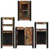vidaXL Bathroom Furniture Set 4 pcs Multicolour Solid Reclaimed Wood