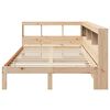 vidaXL Bookcase Bed without Mattress 120x190 cm Small Double Solid Wood Pine