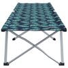 vidaXL Folding Camping Bed Folding 2 pcs Forest 194 x 62.5 x 42.5 cm