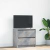 vidaXL TV Cabinet Concrete Grey 60x35x54 cm Engineered Wood