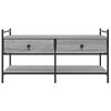 vidaXL Coffee Table Grey Sonoma 99x50x50 cm Engineered Wood