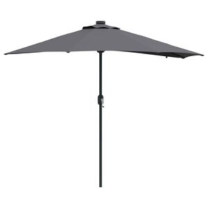 vidaXL Garden Parasol Anthracite 294 x 150 x 223 cm
