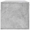vidaXL Wall Cabinet Concrete Grey 100x36.5x35 cm Engineered Wood