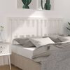 vidaXL Headboard White 146x4x100 cm Solid Wood Pine