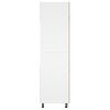 vidaXL Refrigerator Cabinet Sonoma Oak 60x57x207 cm Engineered Wood