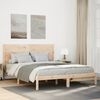 vidaXL Extra Long Bed Frame without Mattress 140x210 cm Solid Wood
