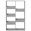 vidaXL Room Divider Grey Sonoma 100x33x155.5 cm Engineered Wood