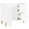 vidaXL Bathroom Cabinet White 65x33x60 cm Engineered Wood