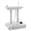 vidaXL Camping Handwash Stand with Wheels Grey 72 x 42 x 103 cm