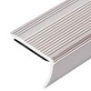 vidaXL Stair Nosings in L-shape 15 pcs Aluminium 100 cm Champagne