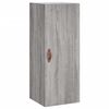 vidaXL Highboard Grey Sonoma 34.5x34x180 cm Engineered Wood