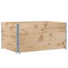 vidaXL Pallet Collars 3 pcs 120x80 cm Solid Wood Pine
