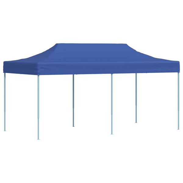 vidaXL Party Tent Folding Blue 291 x 580 x 315 cm Oxford Fabric