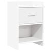 vidaXL Bedside Tables White 40 x 30 x 60 cm Engineered Wood