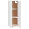 vidaXL Wall Mounted TV Cabinet White 40x34,5x100 cm